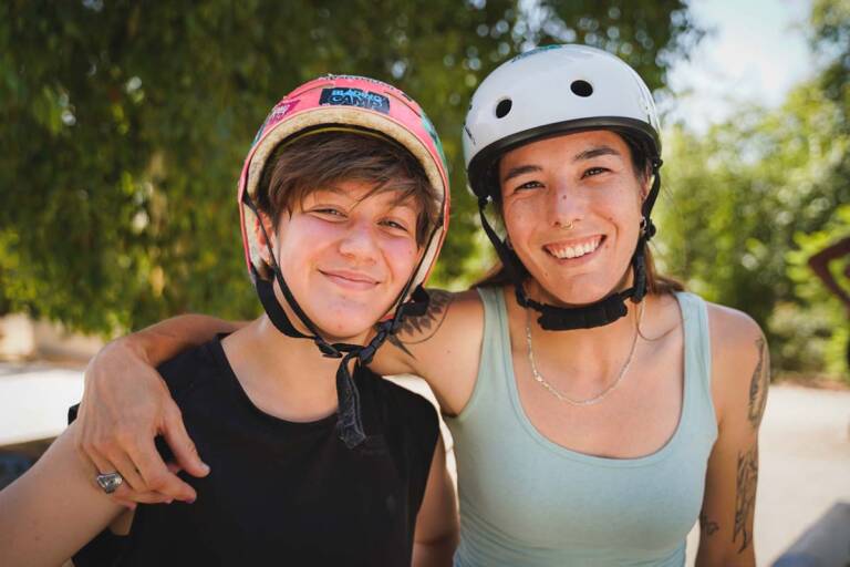 Skaters at Blading Camp