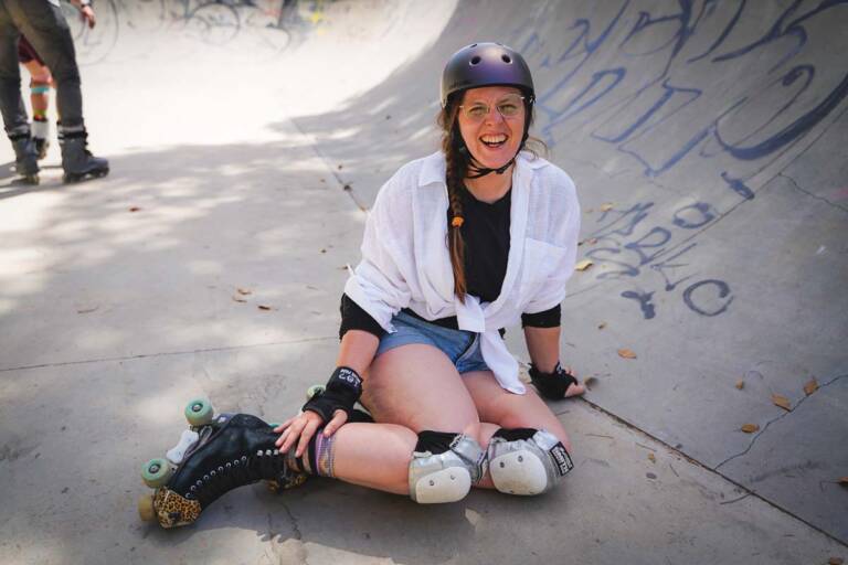 Skaters at Blading Camp