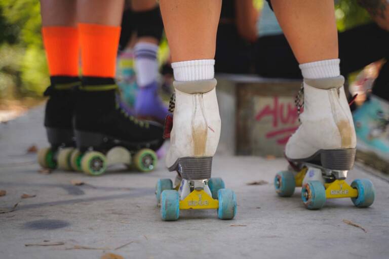 Skaters at Blading Camp