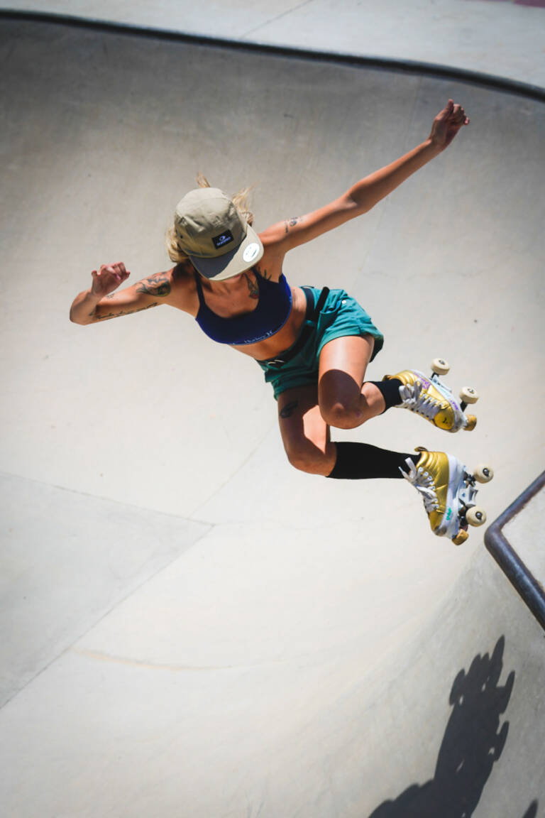 Skaters at Blading Camp
