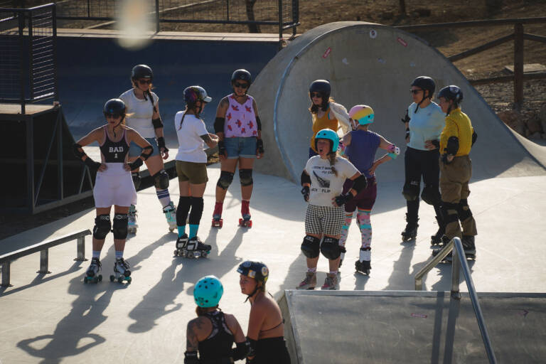 Skaters at Blading Camp