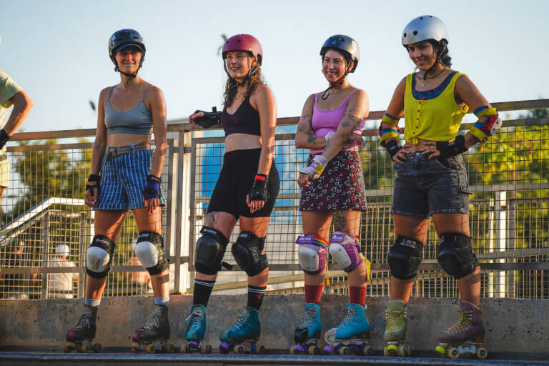 Skaters at Blading Camp