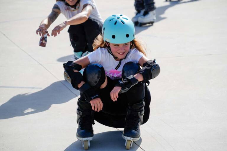 Skaters at Blading Camp