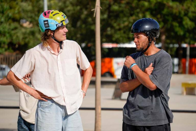Skaters at Blading Camp