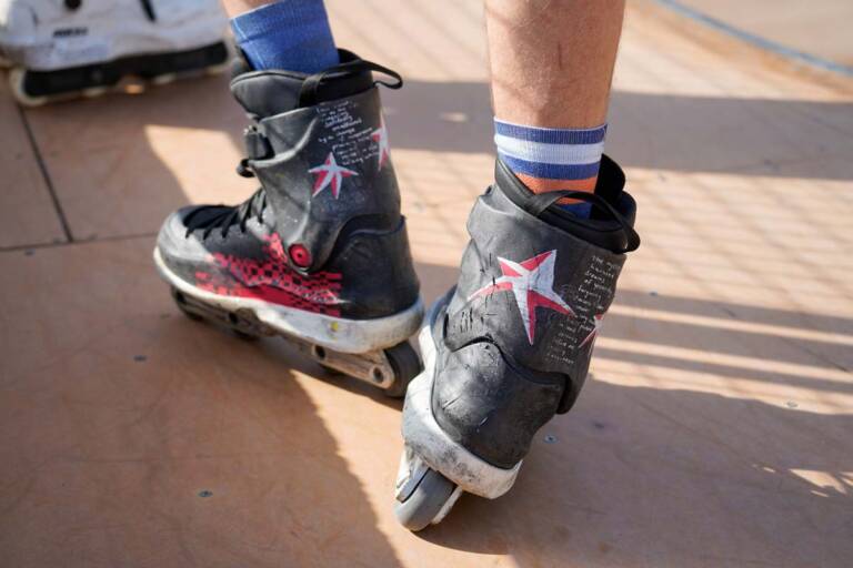 Skaters at Blading Camp