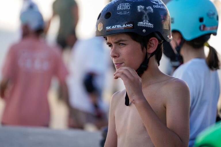 Skaters at Blading Camp