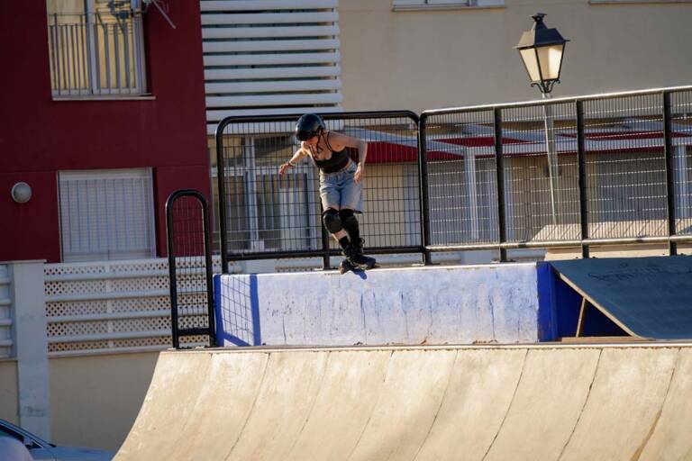 Skaters at Blading Camp
