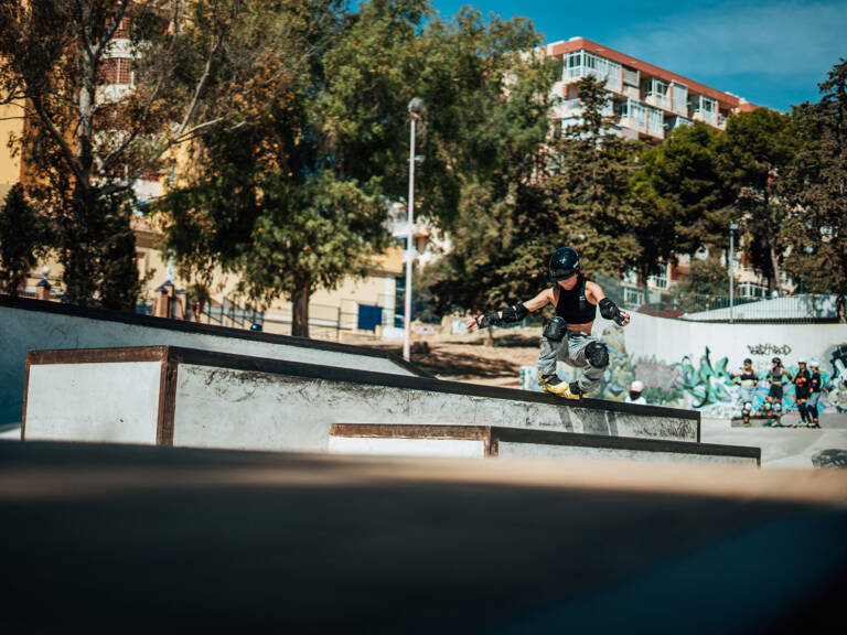 Skaters at Blading Camp