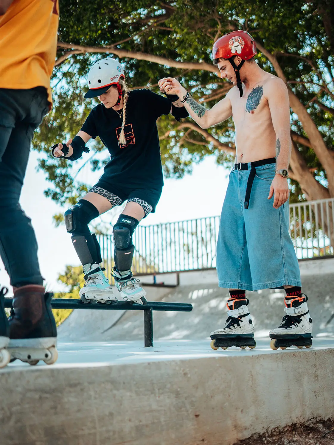 Navigating Knee Pain: Tips for New and Older Rollerbladers